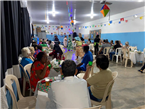 FESTA JUNINA - GRUPO DE IDOSOS DO SCFV - CRAS HERMÍNIA CESTARI ZANFOLIN 