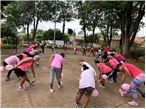 "AULÃO OUTUBRO ROSA - GRUPO DO IAF (INCENTIVO À ATIVIDADE FÍSICA) - MINISTÉRIO DA SAÚDE 