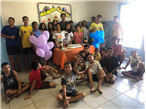 ENCONTRO MENSAL DE FEVEREIRO E COMEMORAÇÃO ANIVERSARIANTES DO MÊS - PROJETO ESPAÇO AMIGO