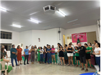 CONFRATERNIZAÇÃO COM AS FAMÍLIAS E IDOSOS DO GRUPO DO SCFV DO CRAS HERMÍNIA CESTARI ZANFOLIN