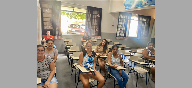 NESTA SEGUNDA, 02 DE OUTUBRO, TEVE INÍCIO O CURSO DE "FABRICAÇÃO E VENDA DE SOBREMESAS E BOLO NO POTE".