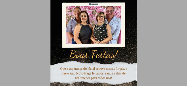 FELIZ NATAL E PRÓSPERO ANO NOVO!