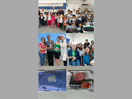 Saúde entrega Kits de Saúde Bucal nas escolas